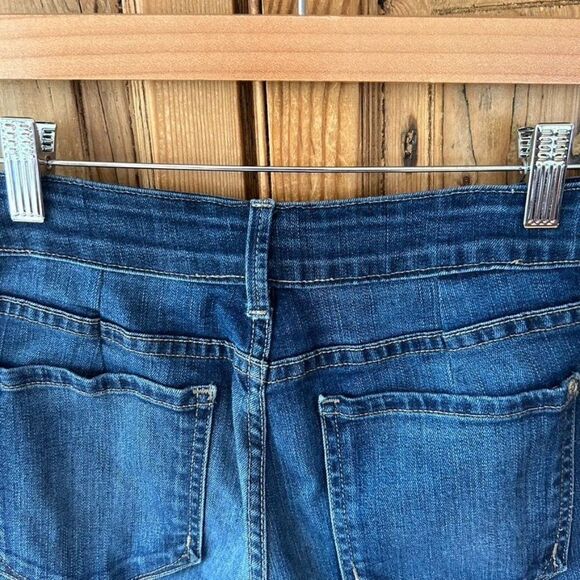 NYDJ Women's Size‎ 6 Dark Blue Straight Leg Jeans Denim Not Your Daughters Jeans - Picture 14 of 14